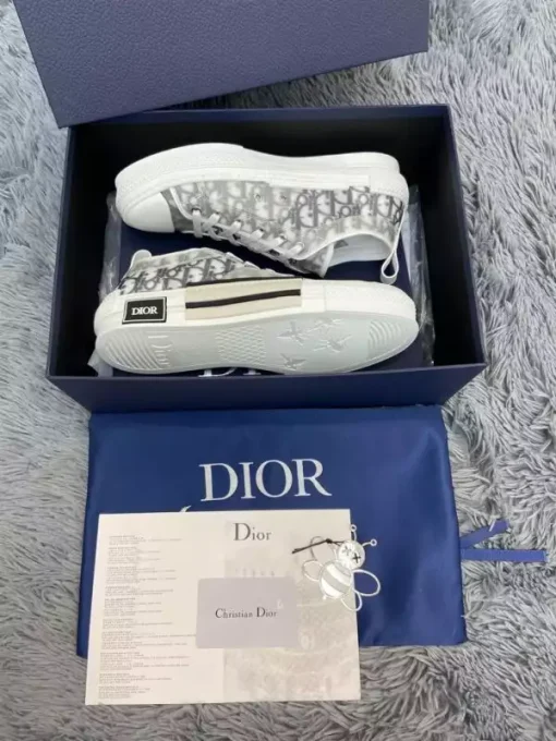 B23 LOW-TOP SNEAKER DIOR OBLIQUE CANVAS – I120