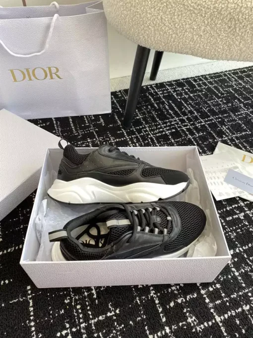 DIOR B22 SNEAKER BLACK – I024