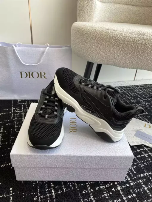 DIOR B22 SNEAKER BLACK – I024