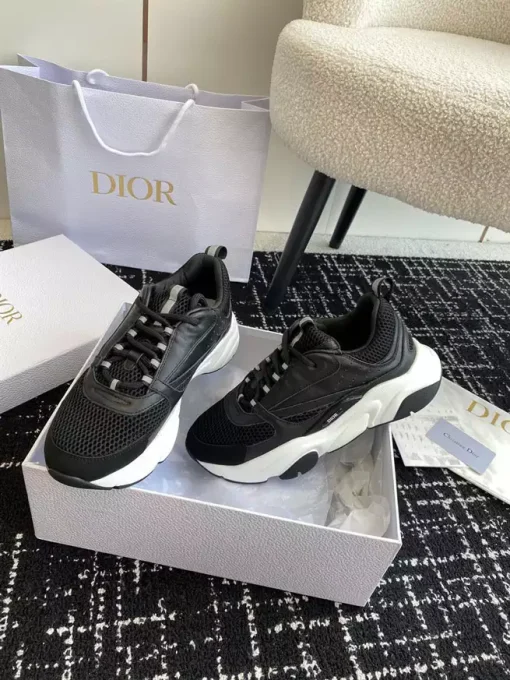 DIOR B22 SNEAKER BLACK – I024