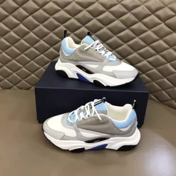 DIOR B22 SNEAKER WHITE BLUE – I017