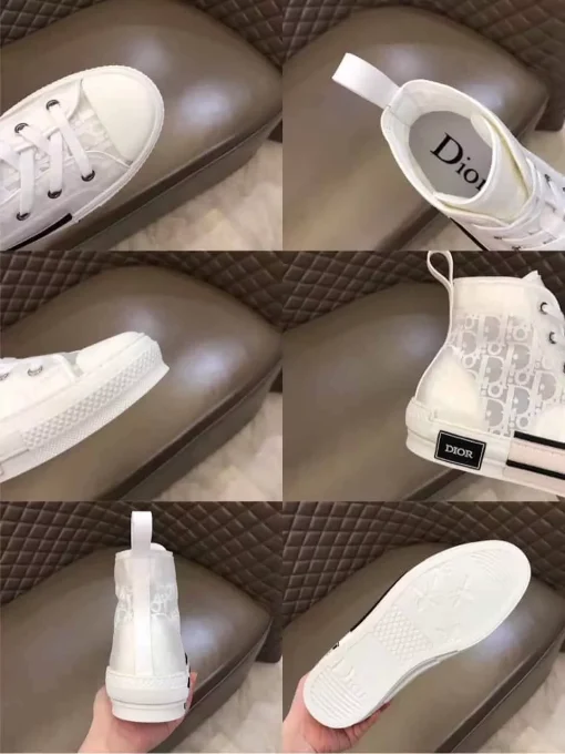 DIOR LIMITED EDITION “B23” HIGH-TOP DIOR OBLIQUE SNEAKER – I124