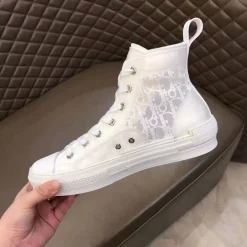 DIOR LIMITED EDITION “B23” HIGH-TOP DIOR OBLIQUE SNEAKER – I124