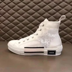 DIOR LIMITED EDITION “B23” HIGH-TOP DIOR OBLIQUE SNEAKER – I124